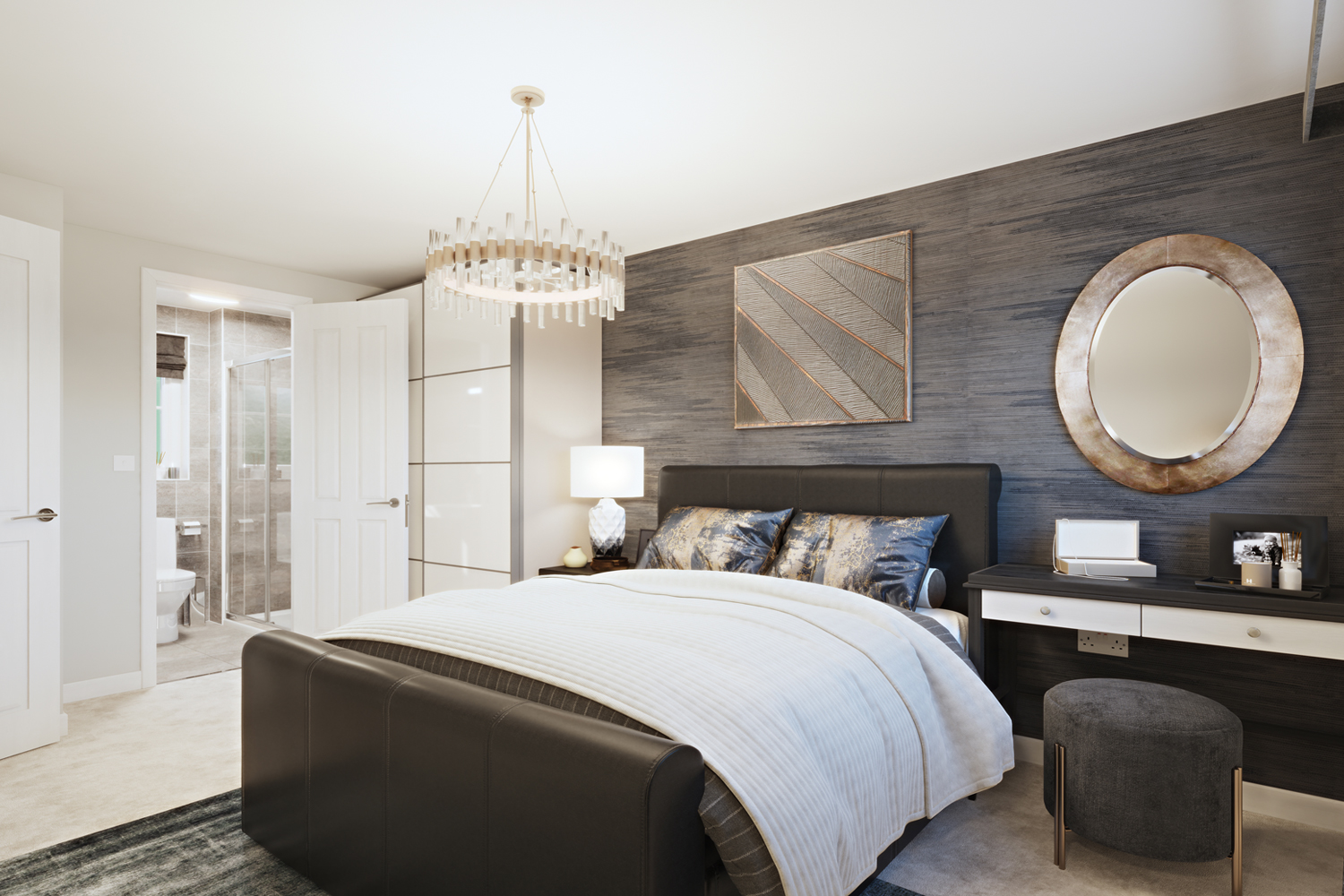 Bedroom 1 in The Denby 3 bed home